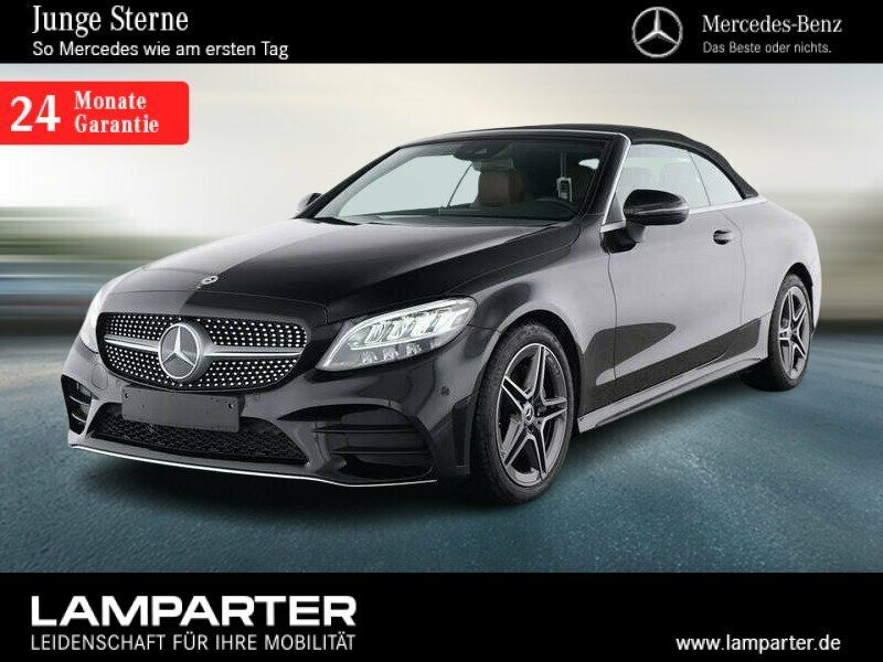 Mercedes-Benz C 180 Cab AMG/AUT-9G/NAV/LED/TOT/SPU/AIRS/LEDER